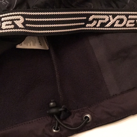 Spyder JACKSON SOFT SHELL Hooded Jacket - Black/Red - Picture 12 of 16